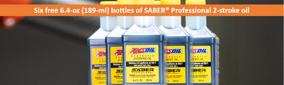 SABER® Professional Synthetic 2-Stroke Oil