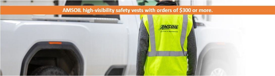 AMSOIL high-visibility safety vest